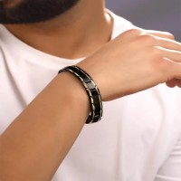 High quality Black bracelet for men